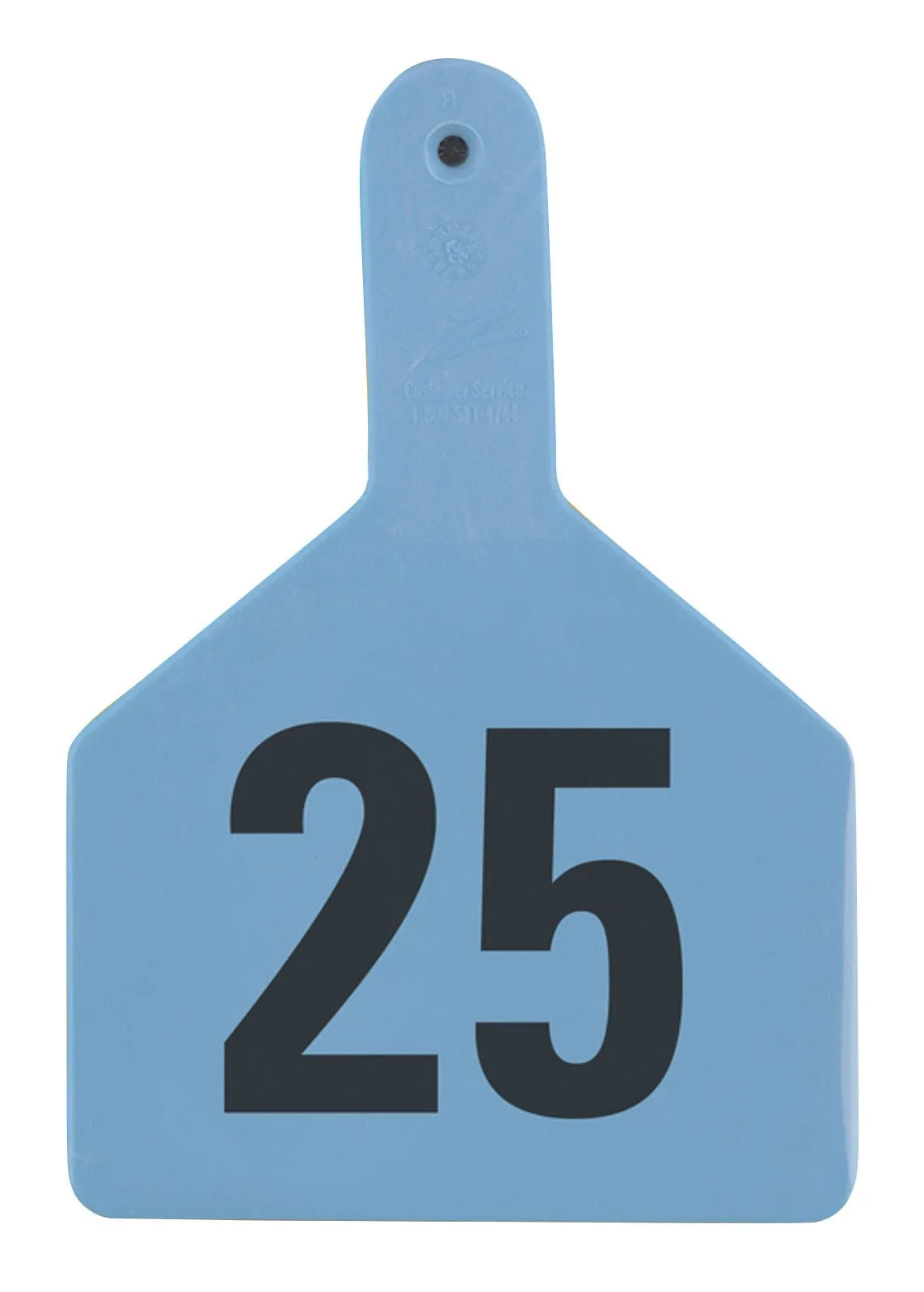 Z1 No-Snag Numbered 1-Piece Ear Tags, 25 ct