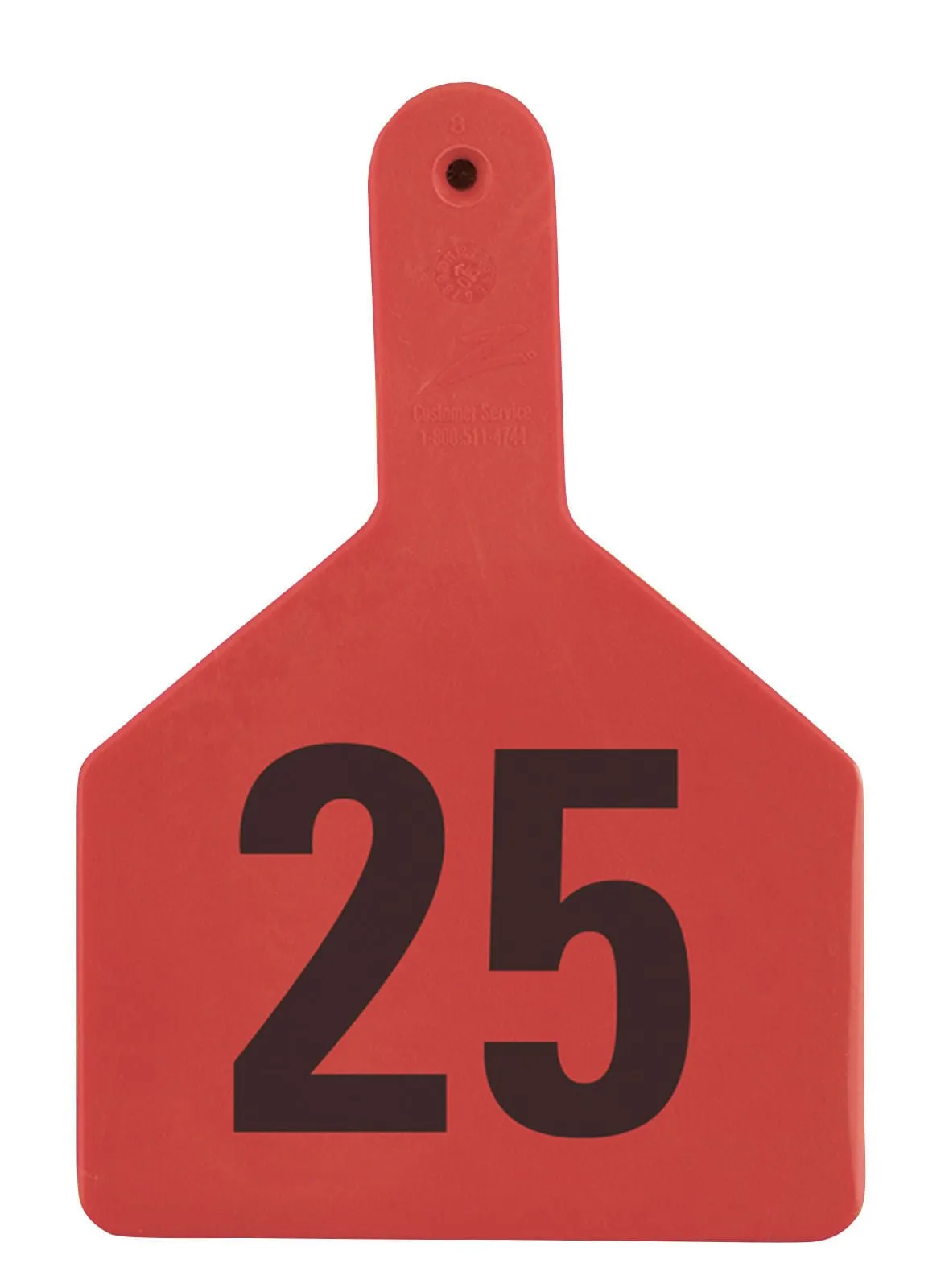 Z1 No-Snag Numbered 1-Piece Ear Tags, 25 ct