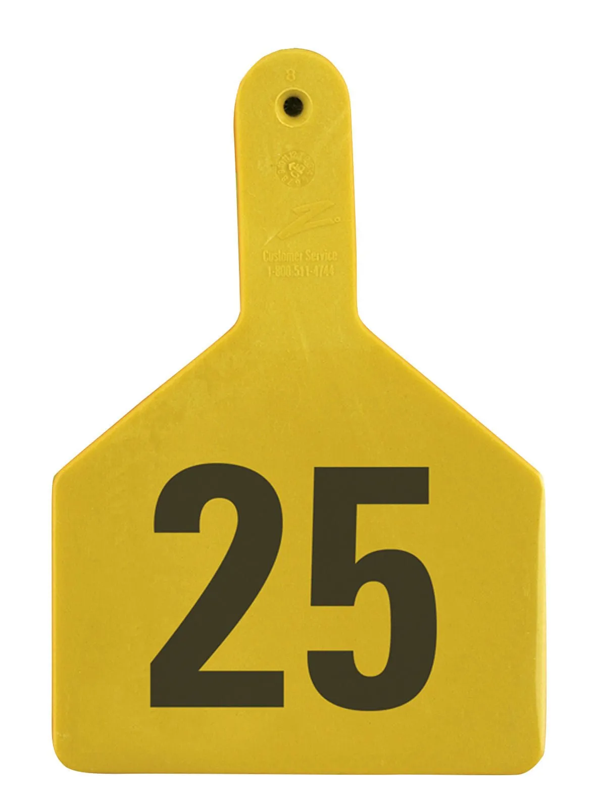 Z1 No-Snag Numbered 1-Piece Ear Tags, 25 ct