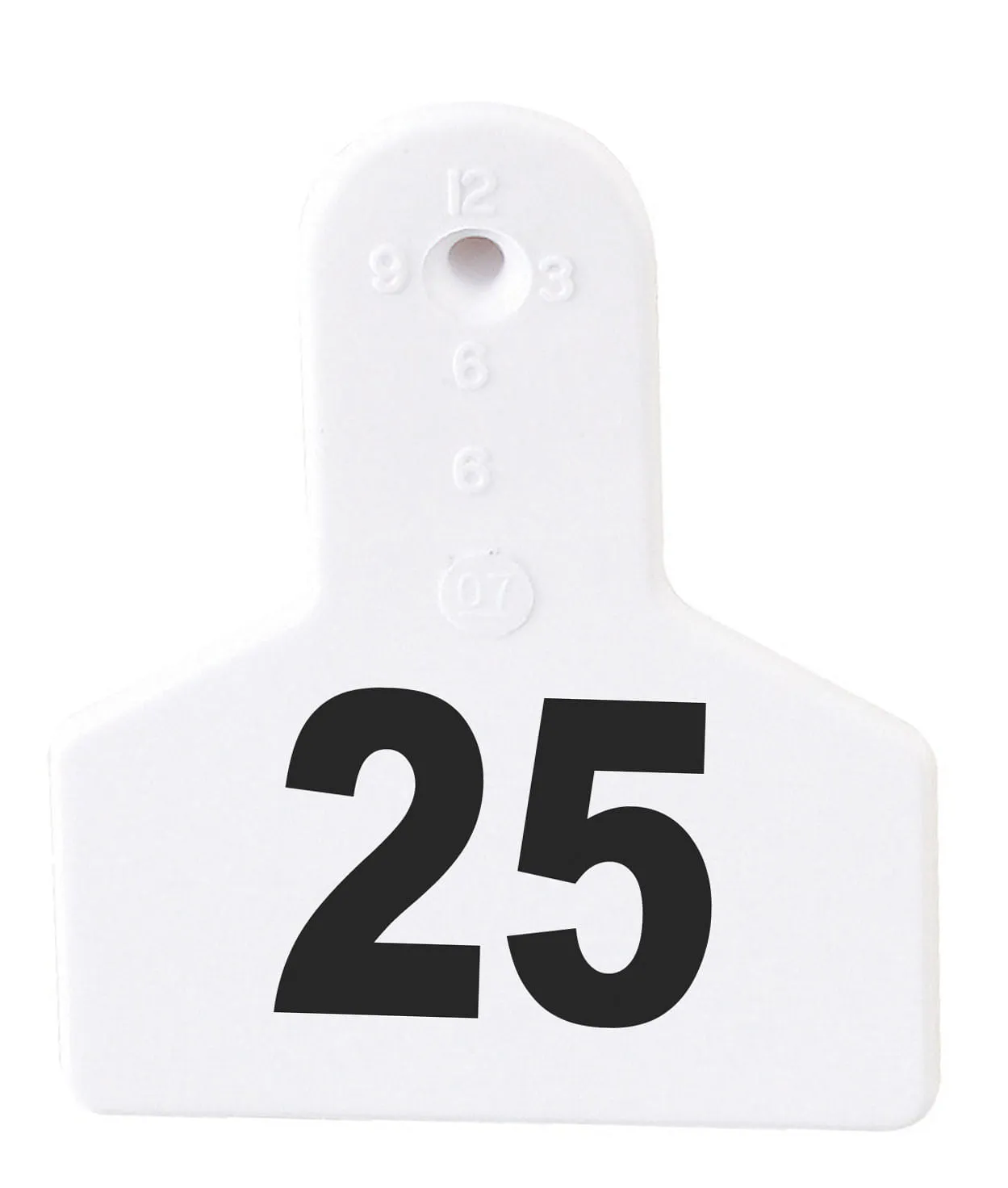 Z1 No-Snag Numbered 1-Piece Ear Tags, 25 ct