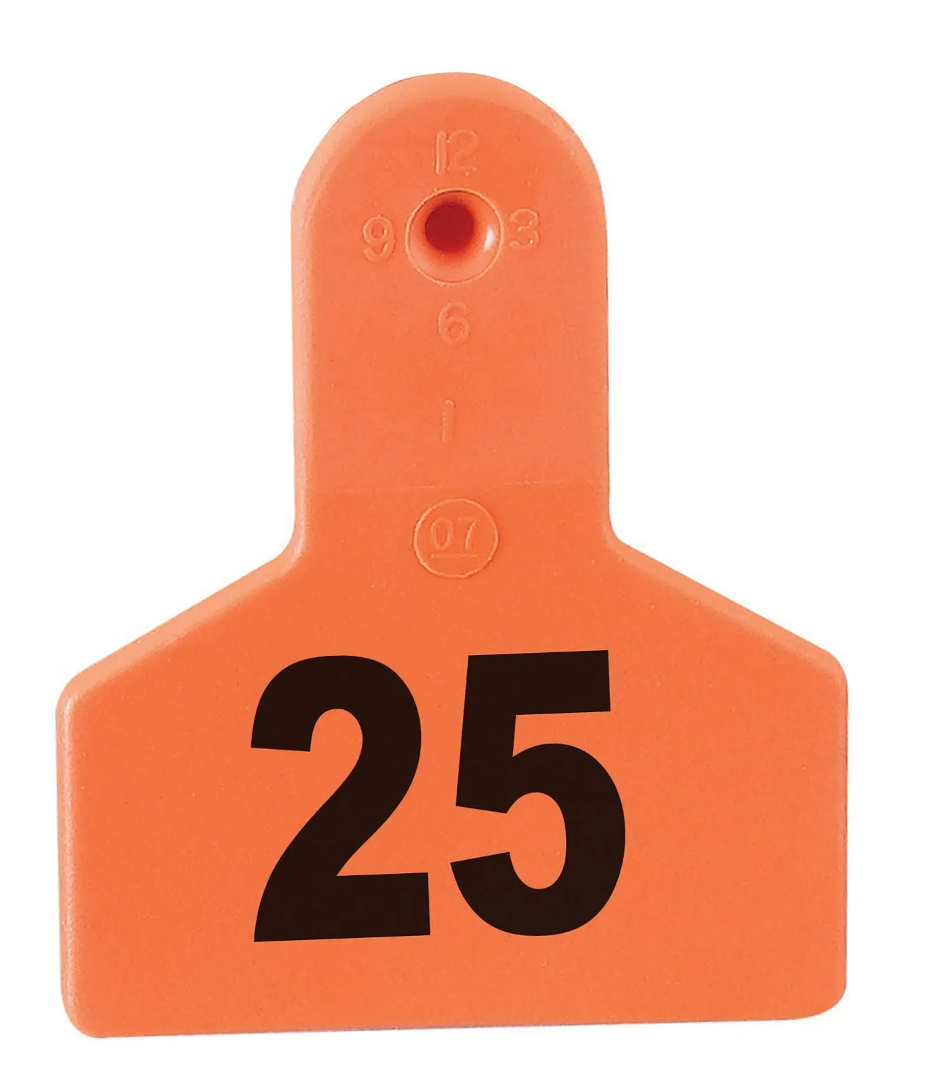Z1 No-Snag Numbered 1-Piece Ear Tags, 25 ct