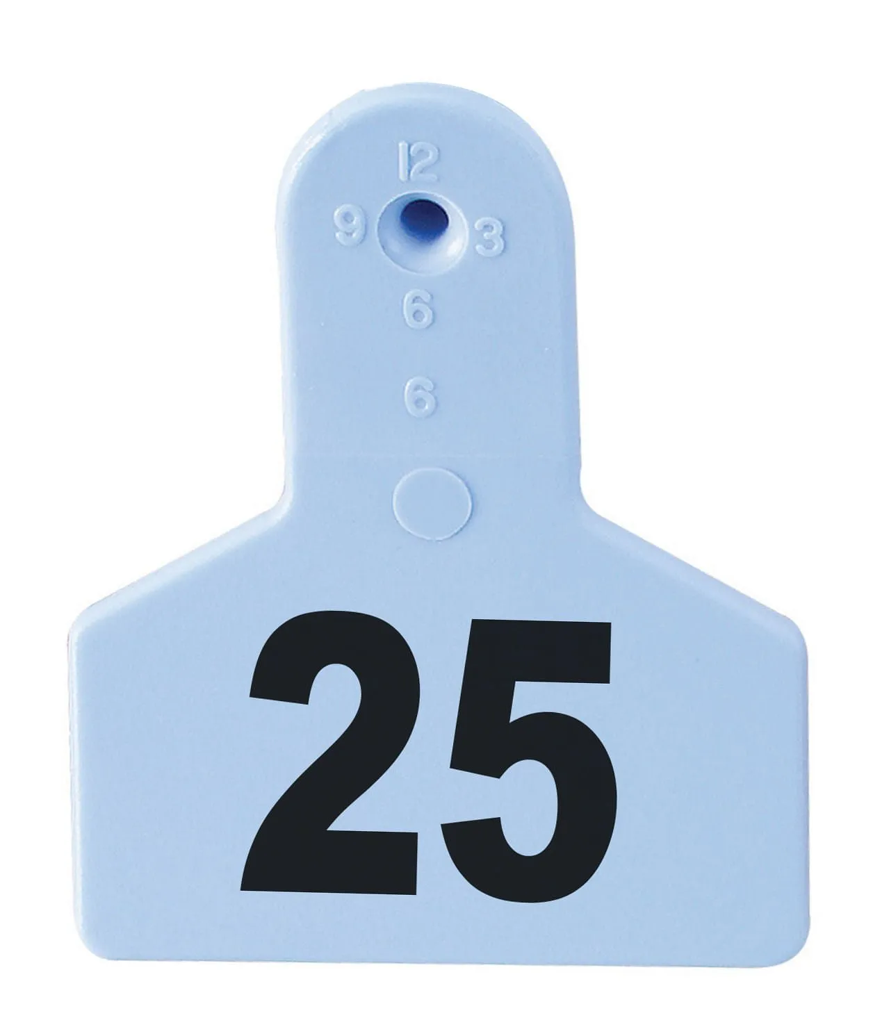 Z1 No-Snag Numbered 1-Piece Ear Tags, 25 ct