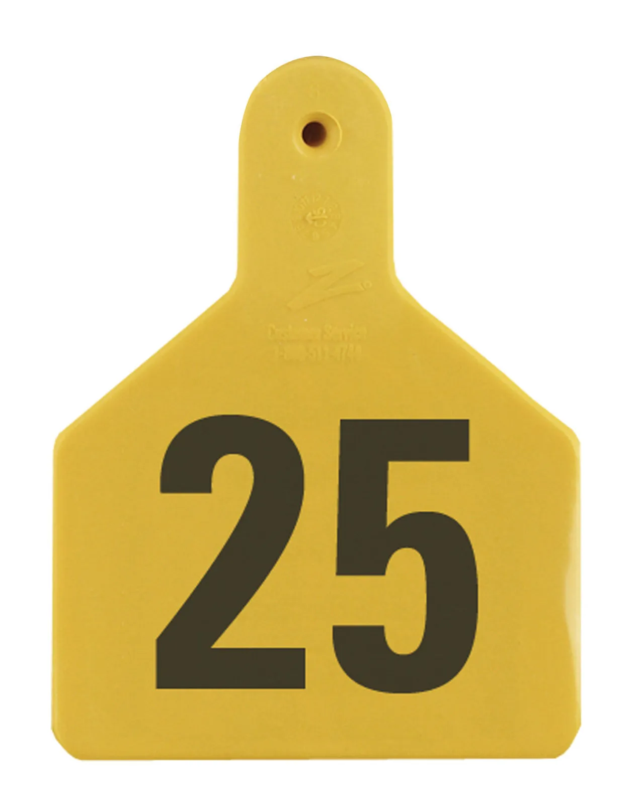Z1 No-Snag Numbered 1-Piece Ear Tags, 25 ct