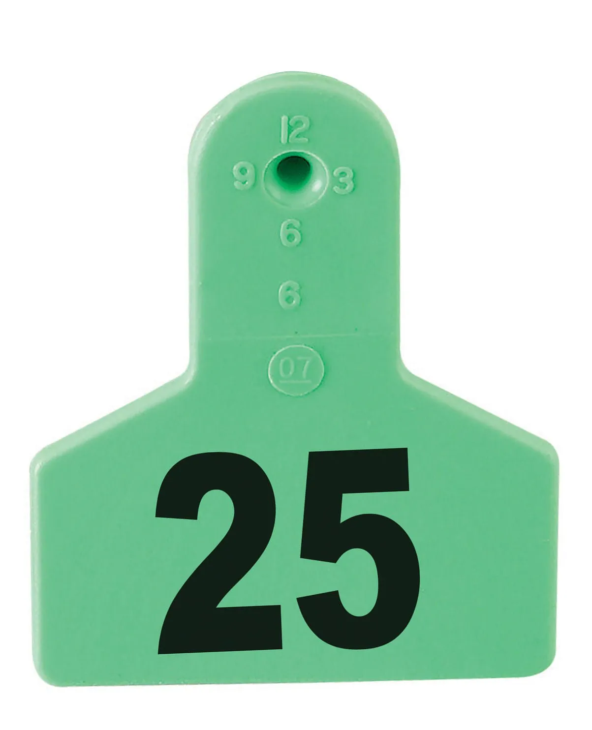 Z1 No-Snag Numbered 1-Piece Ear Tags, 25 ct