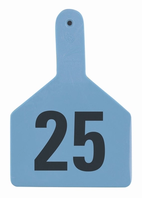 Z1 No-Snag Numbered 1-Piece Ear Tags, 25 ct chicken supplies backyard chicken coop accessories poultry food chicken vitamins