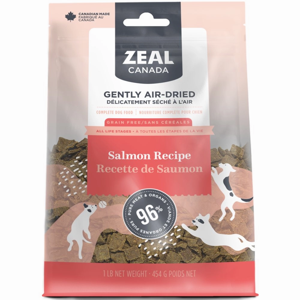 Zeal Canada Gently Air-Dried Salmon Recipe Dry Dog Food 1lb horse supplement horse vitamins animal probiotics livestock digestive aid horse immune booster