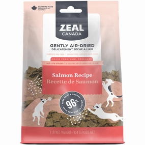 Zeal Canada Gently Air-Dried Salmon Recipe Dry Dog Food 1lb horse supplement horse vitamins animal probiotics livestock digestive aid horse immune booster