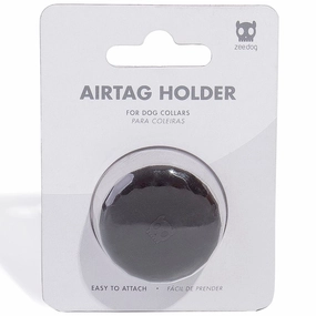 Zee.Dog Airtag Holder For Dog Collars (Gotham) dog carrier dog bag pet backpack dog car seat carrier soft dog crate