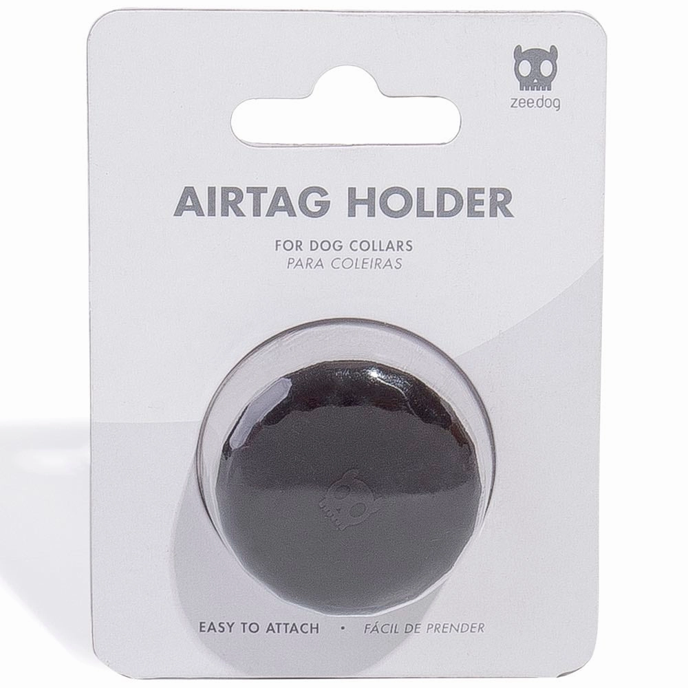 Zee.Dog Airtag Holder For Dog Collars (Gotham) puppy food dog jerky treats dog dental treats dog chicken strips organic dog food