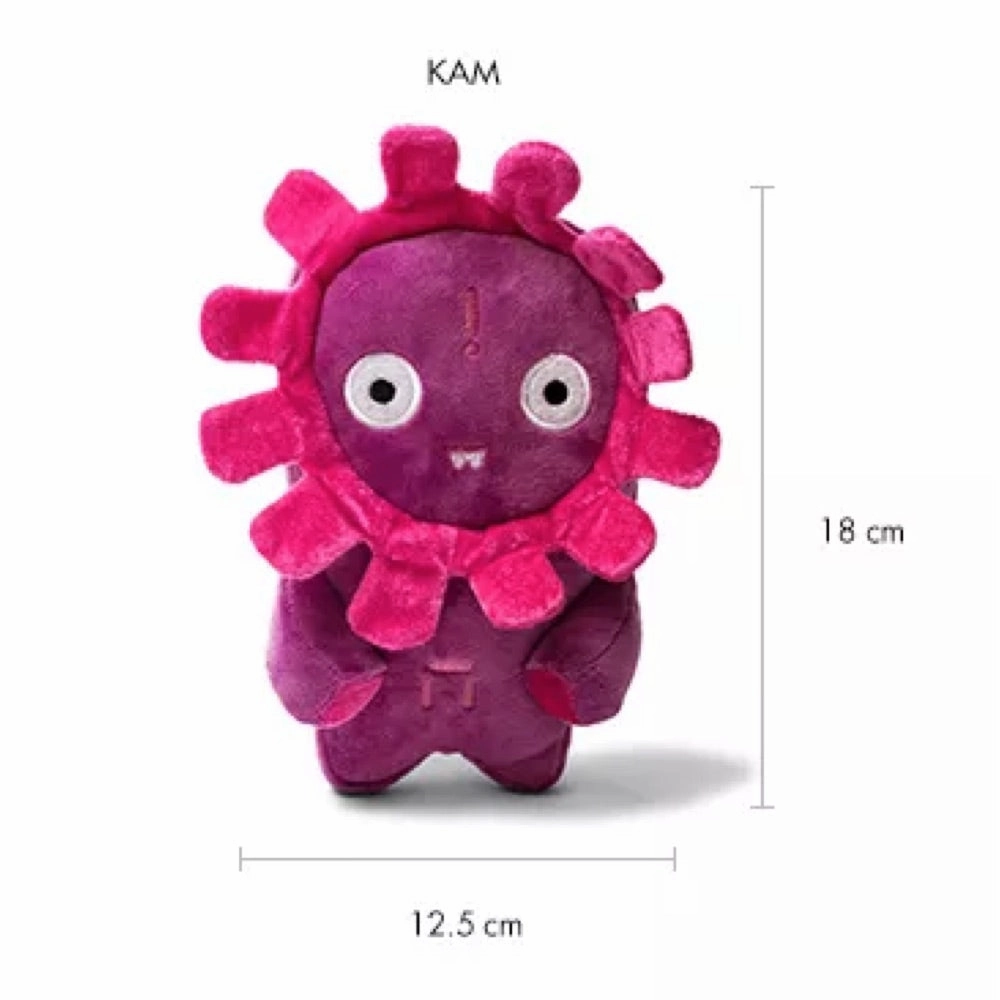 Zee.Dog Alien Flex Kam Plush Dog Toy