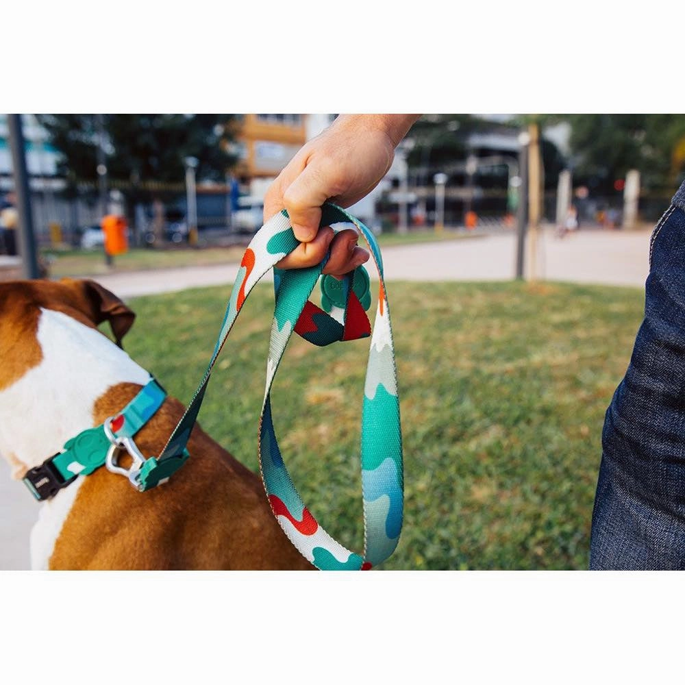 Zee.Dog Camo Dog Leash