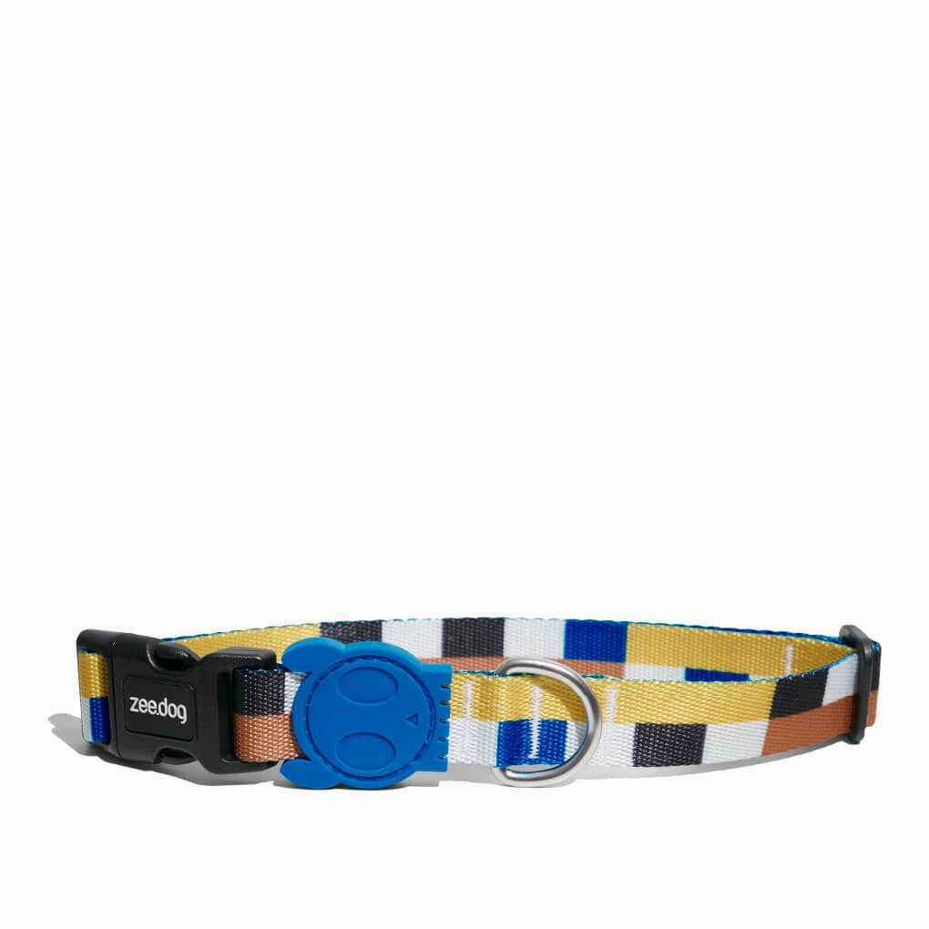 Zee.Dog Dog Collar (Blocks) puppy food dog jerky treats dog dental treats dog chicken strips organic dog food