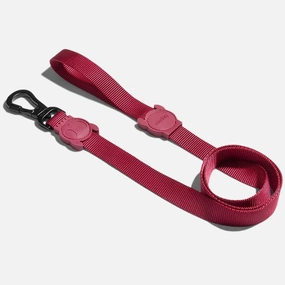Zee.Dog Dog Leash (Bordeau) dog carrier dog bag pet backpack dog car seat carrier soft dog crate