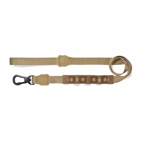 Zee.Dog Ruff Dog Leash (Sand) dog carrier dog bag pet backpack dog car seat carrier soft dog crate