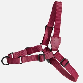 Zee.Dog Soft Walk Dog Harness (Bordeau) dog bandana dog scarf dog necklace dog shoes dog socks
