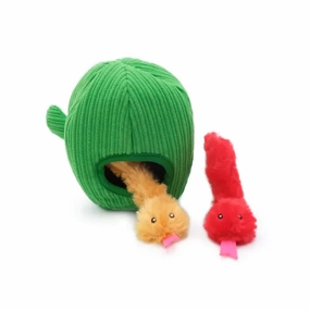 ZippyClaws Burrow Snakes in Cactus Cat Toy cat supplies cat house cat tree cat feeder cat collar