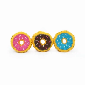 ZippyClaws Mini Donutz 3-Pack Cat Toy cat supplies cat house cat tree cat feeder cat collar