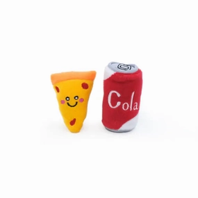 ZippyClaws NomNomz - Pizza and Cola Cat Toy cat supplies cat house cat tree cat feeder cat collar
