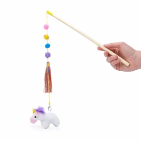 ZippyClaws ZippyStick - Unicorn Cat Toy cat supplies cat house cat tree cat feeder cat collar