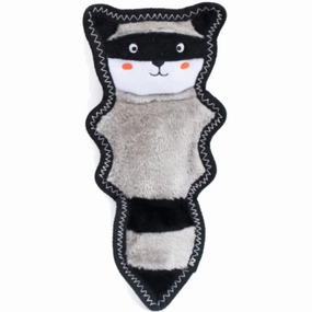 ZippyPaws Z-Stitch Skinny Peltz Raccoon Dog Toy dog travel bowl foldable dog bowl dog water dispenser automatic dog feeder raised dog bowl