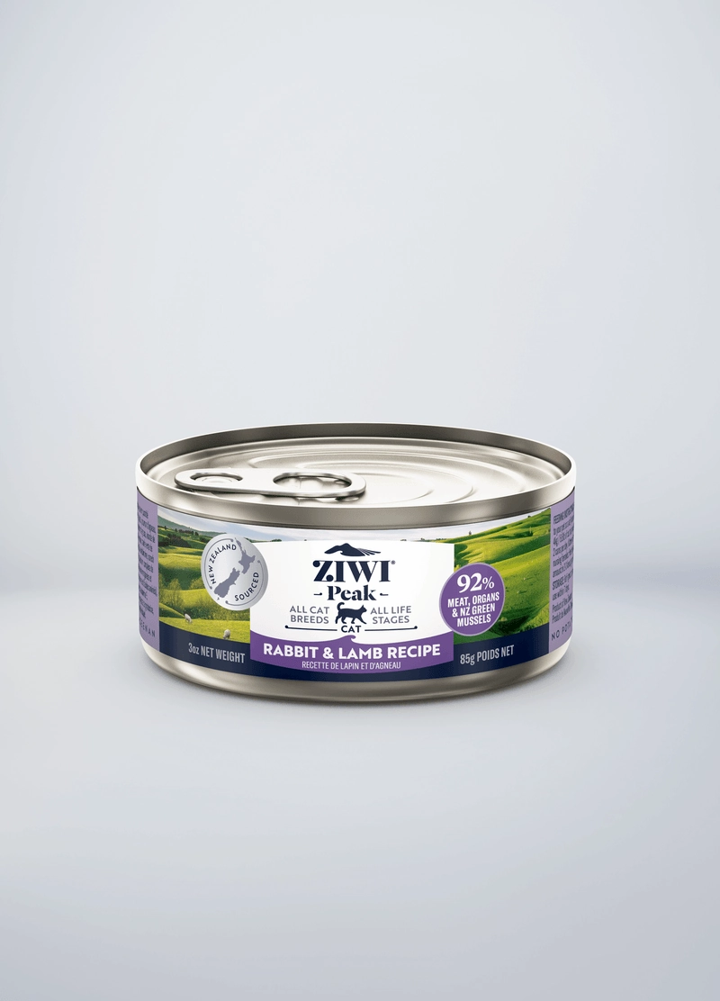 ZIWI Peak Grain Free Rabbit & Lamb Recipe Canned Cat Food