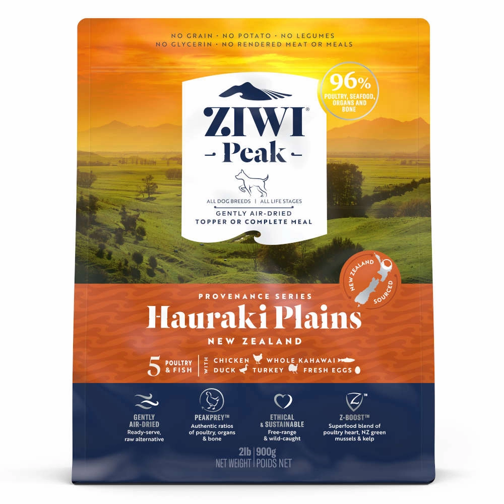 Ziwi Peak Provenance Hauraki Plains Grain-Free Air-Dried Dog Food dog supplies dog food toys accessories dog bed